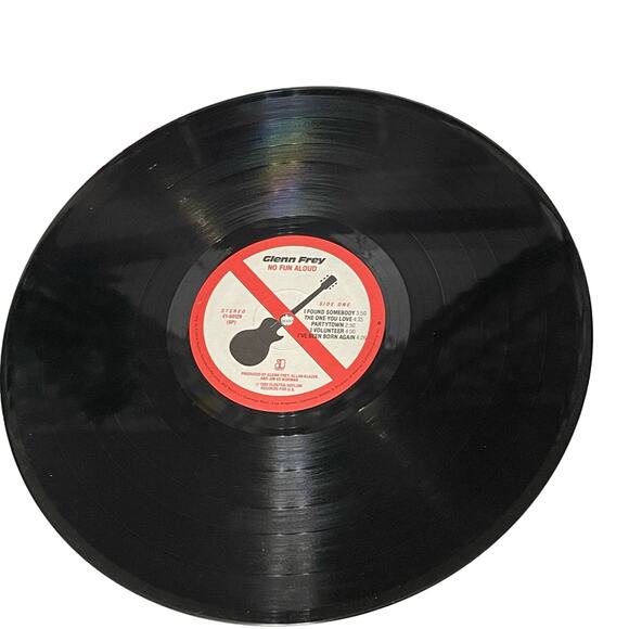 Glenn Frey No Fun Aloud Vinyl Album - Picture 5 of 9